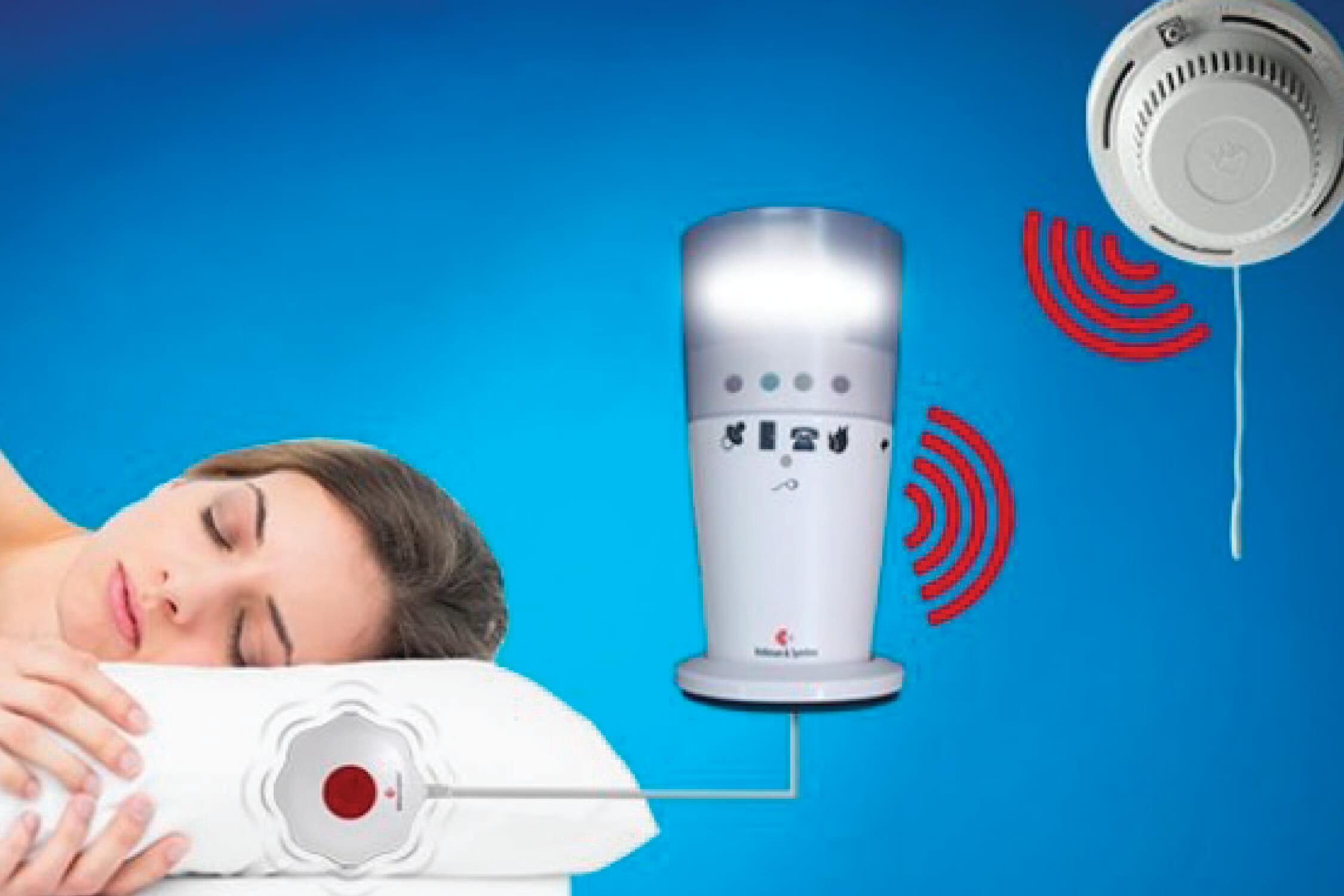 Smoke Alarm for hearing impaired