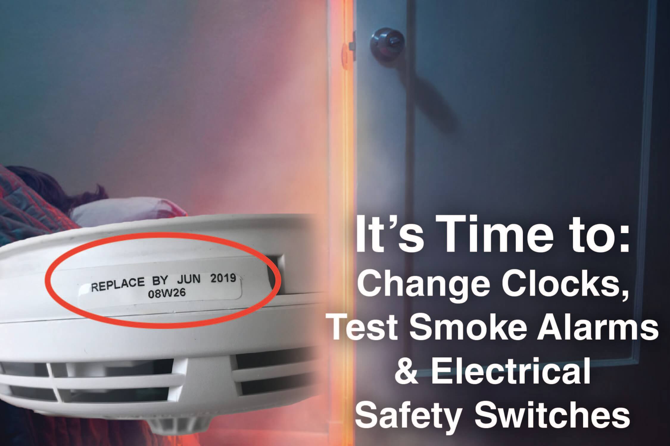 Smoke Alarm Service & Turning Clocks